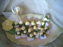 Sarı Güllü Mevlüt Şekerleri(Yellow Rose Cube Sugar)