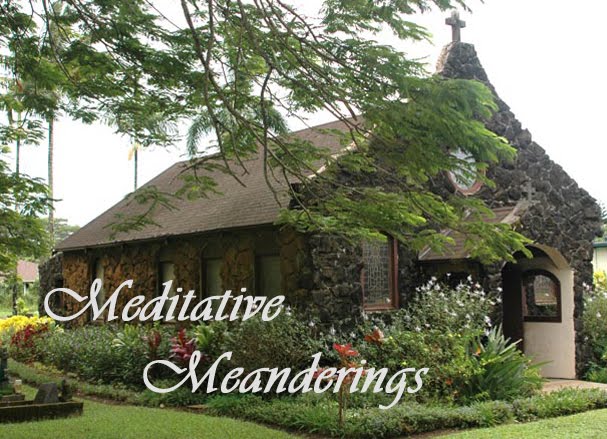Meditative Meanderings