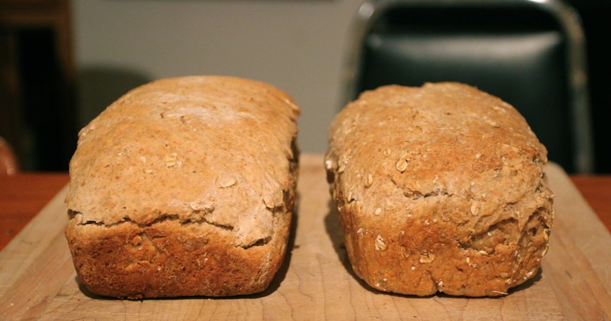 Two Fat Als A Tale of Two (Oat Bran) Breads