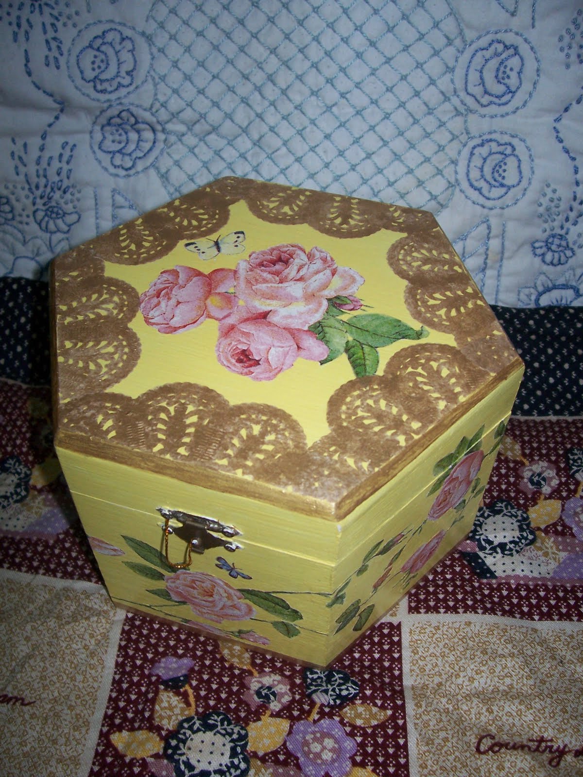Ruby Cherished Creations. Decoupage Items For Sale