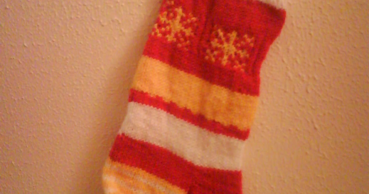 DillKnits Digby, The Biggest Sock in the World!**