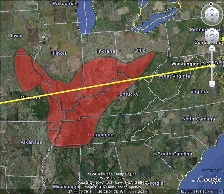 The End Times Forecaster New Madrid FaultConnecting the Dots