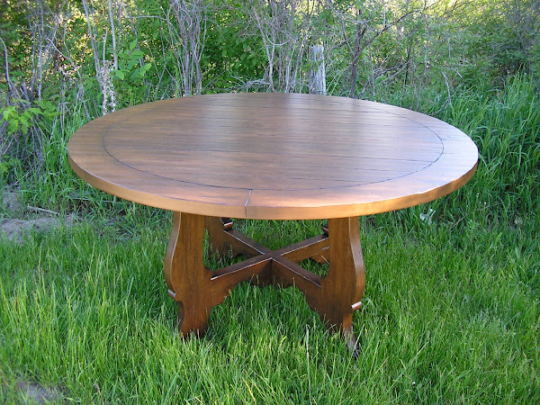 Rustic Alder Dining Room Table