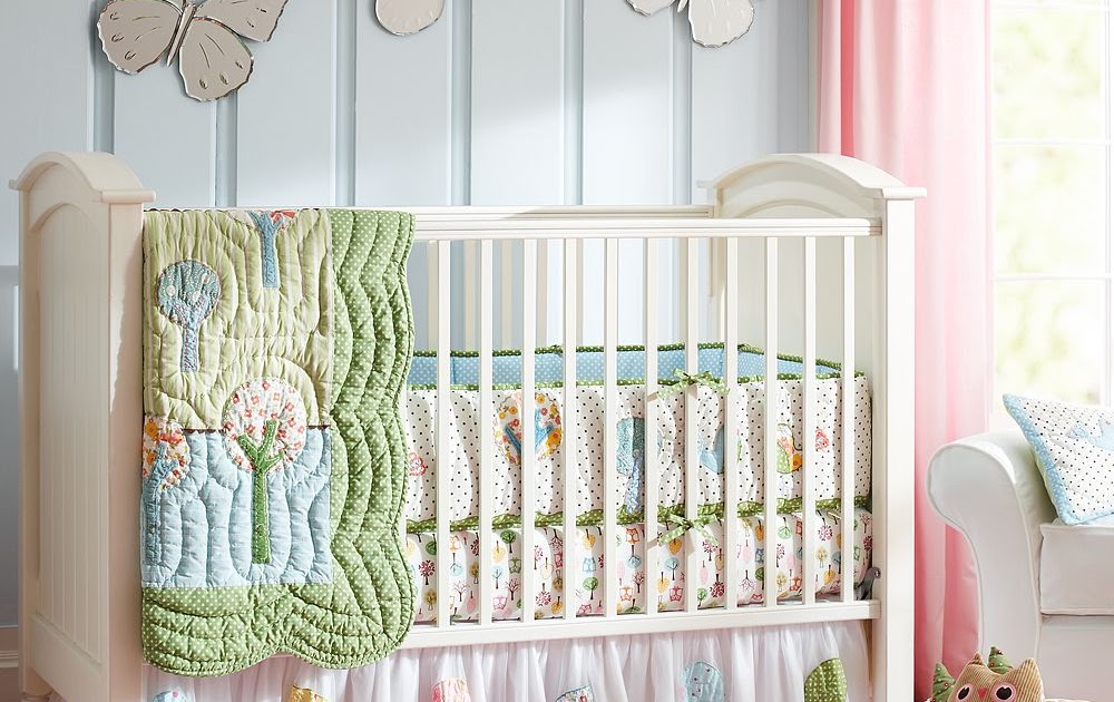 Lines, Dots and Curls Pottery Barn Brooke Nursery Bedding