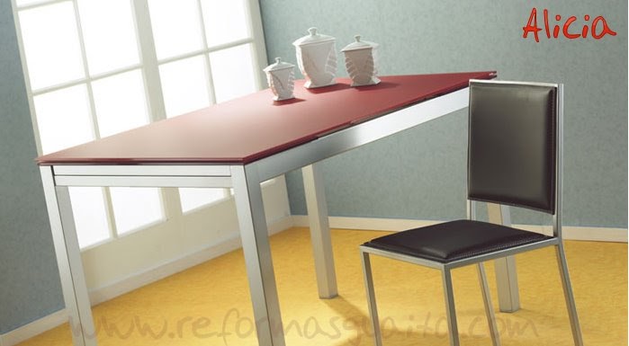 ALICIA Mesa de cocina extensible ~ Reformas Guaita ALICIA Mesa de cocina extensible ~ Reformas Guaita