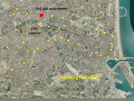 Location in the city