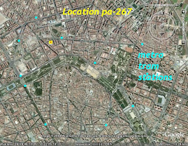 Location in the city