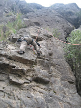 La vía es larga y dura; 5.10 a