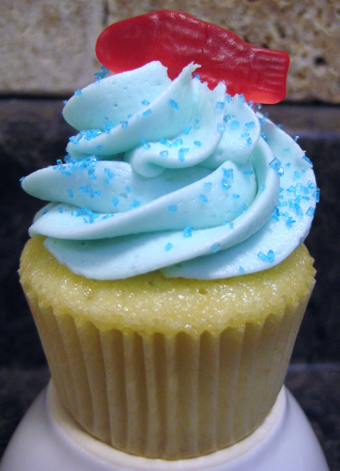 Swedish Fish Cupcakes