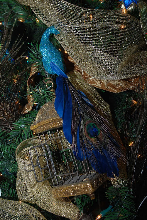 Peacock decor