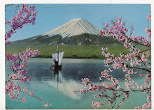 POSTCARD OF MT FUJI 1961