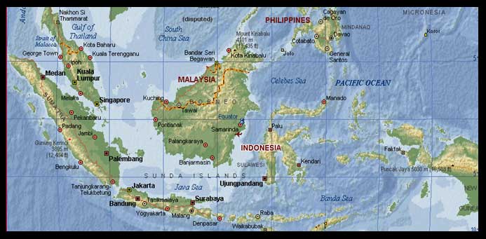 peta indonesia lengkap