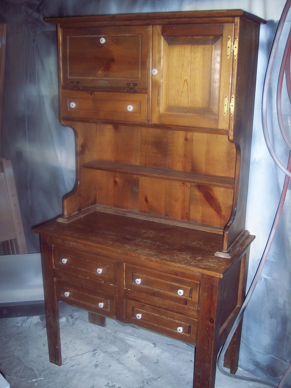 The Frosted Gardner The James Hutch Custom Refinish Before & After