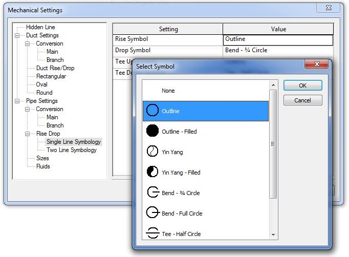 Knowing What You Don't Know About CAD Revit MEP Pipe Rise/Drop Symbols