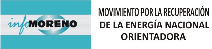 MORENO/ MOVIMIENTO POR LA RECUPERACION DE LA ENERG
