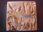 " Stamp" found from Lakhiyun Jo darro during excavation.