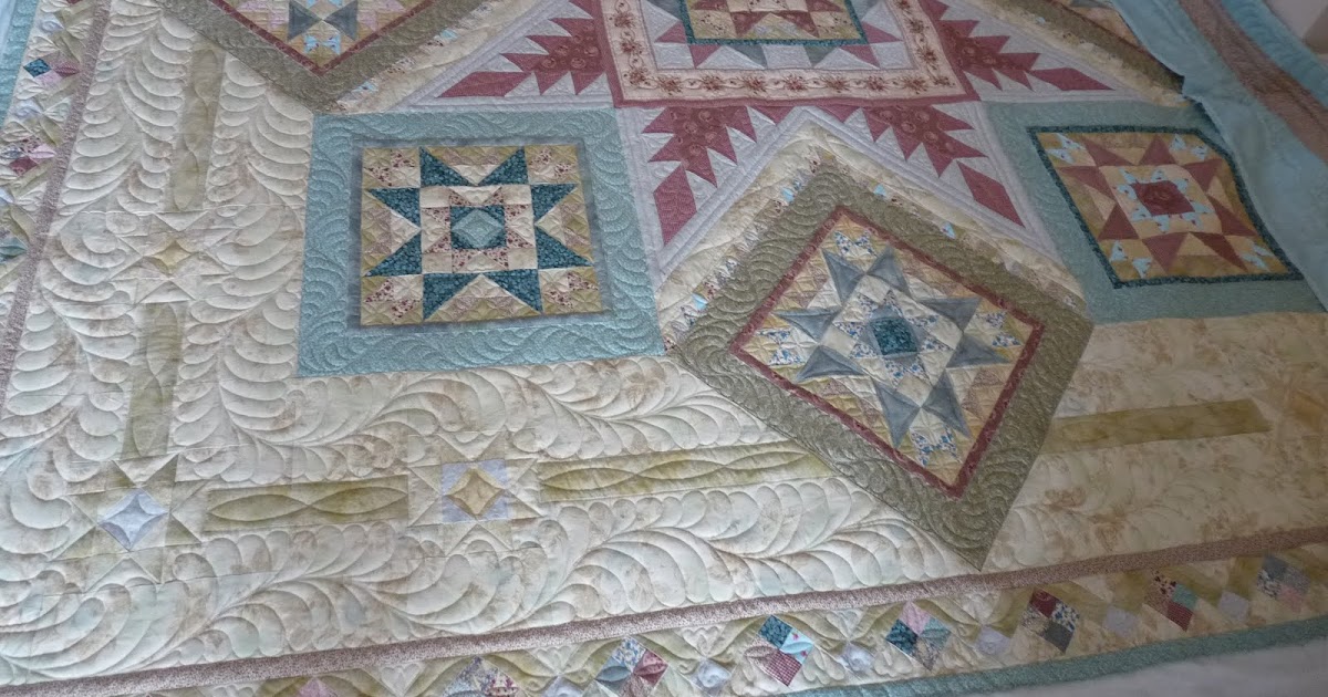 Sewing & Quilt Gallery Summer Quilt is Finished