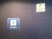 At the Denver airport, bathrooms double as tornado shelters! (utf su hmda njutmjaxmdazmjatmtawms qcgc )