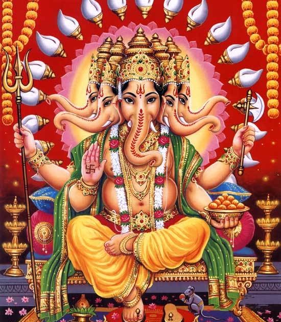 HINDU RITUALS AND ROUTINES... Eight Avatars Of Lord Ganesh