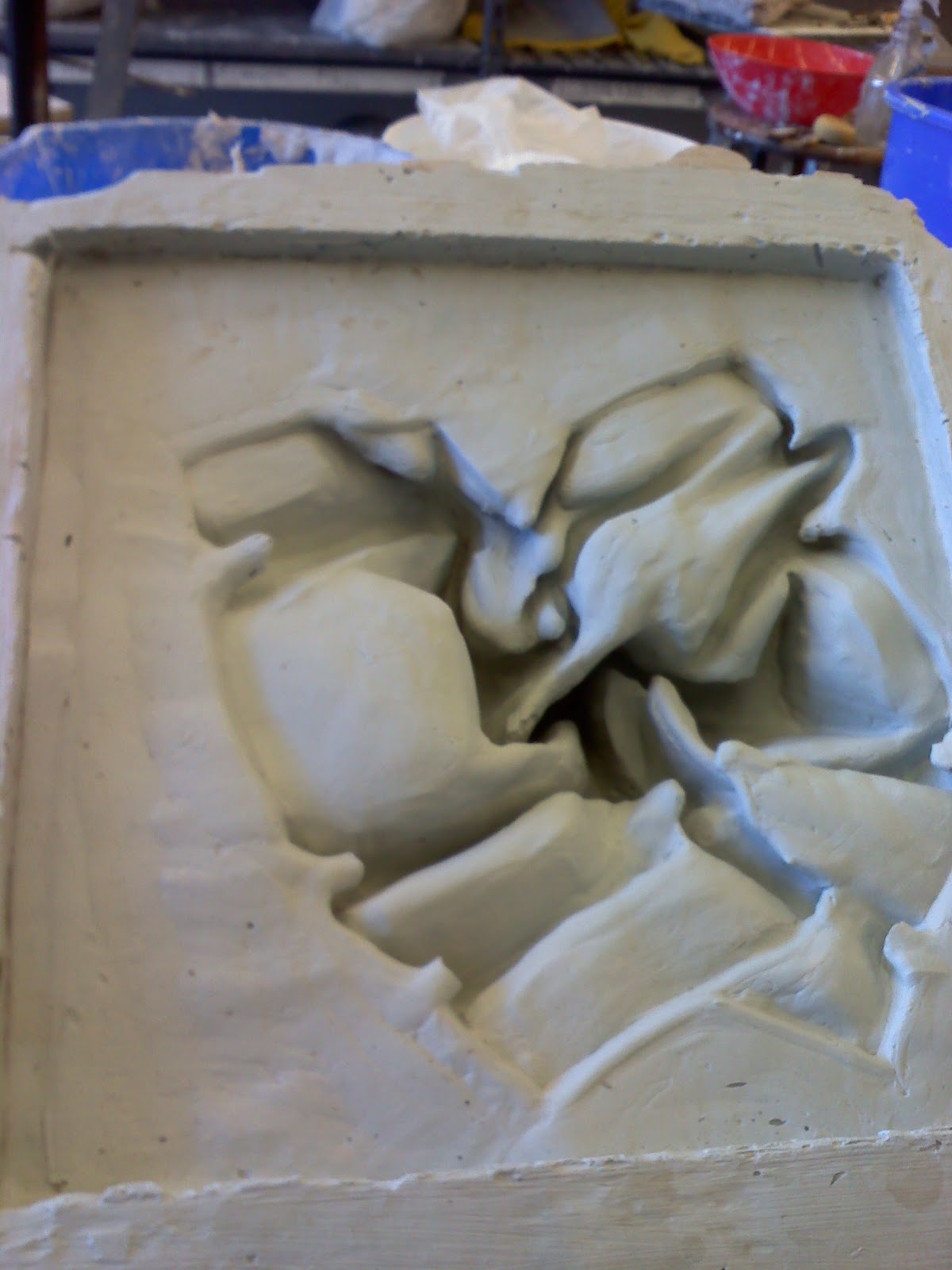 LINDSEYfullofGRACE Clay Drapery Casting Project 3D Foundations