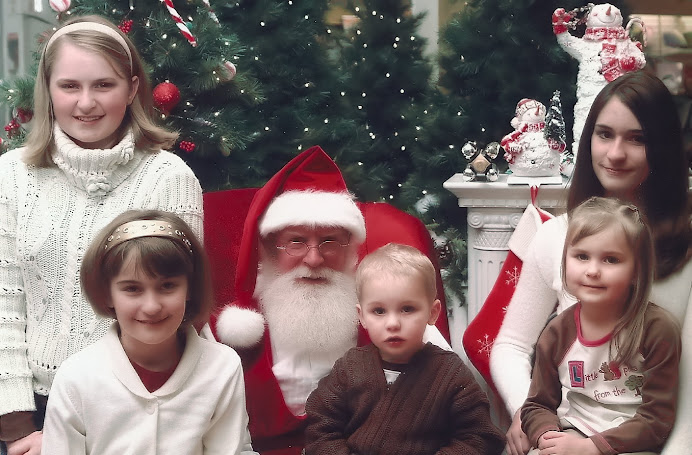 Miller Kids, Christmas 2007