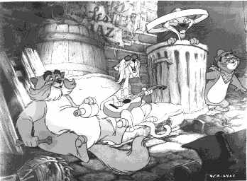 Chinese Cat Aristocats