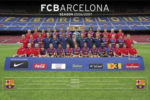 barcelona team photos