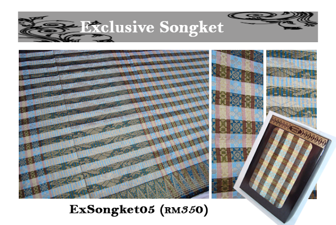 SOLD -- RM350 (ExSongket05) Exclusive Songket -2.5m -- SOLD