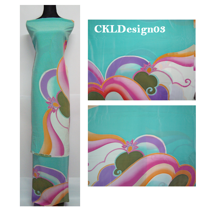 SOLD - RM270 (CKLDesign03) Crepe KL Design