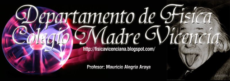 Departamento de Física Colegio Madre Vicencia