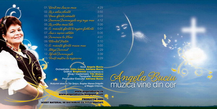 Dacă doriţi să descărcaţi arhiva mp3 cu noul album: Muzica vine din cer, click pe foto!