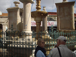 Antique and hosiery shops in "Old Jerusalem city".