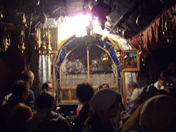 "The Crypt" birthplace of Jesus Christ in the "Church of Nativity.