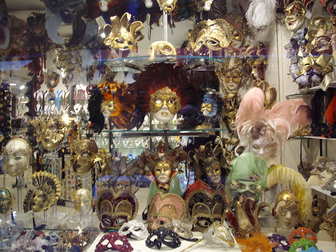 "Venetian Mask", popular in Venice city.