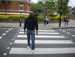 Self, walking in the footsteps of the "Beatles".(Monday 31-5-2010)
