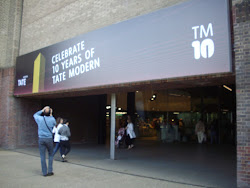 At "Tate  Modern Art Gallery"(Sunday 30-5-2010)