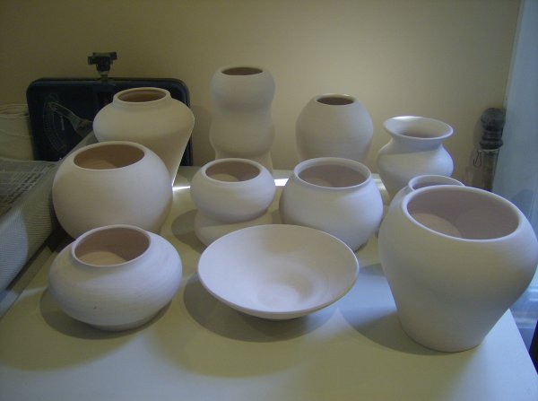 Bisque Pots