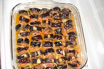 PRATİK EV YEMEKLERİ: Patlıcan Dizme