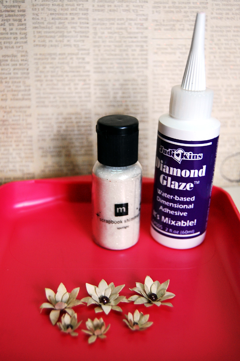 the reluctant scrapper TUTORIAL/TIPS ON USING DIAMOND GLAZE