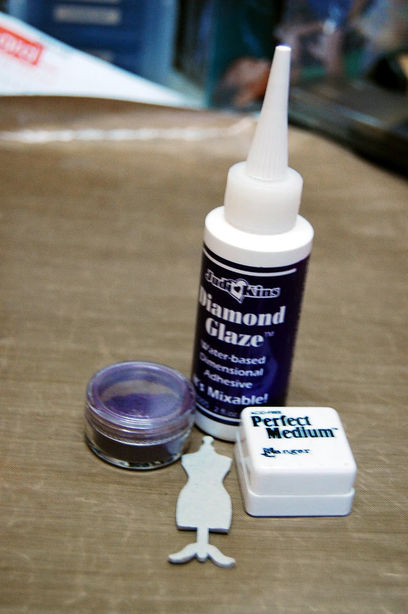 the reluctant scrapper TUTORIAL/TIPS ON USING DIAMOND GLAZE