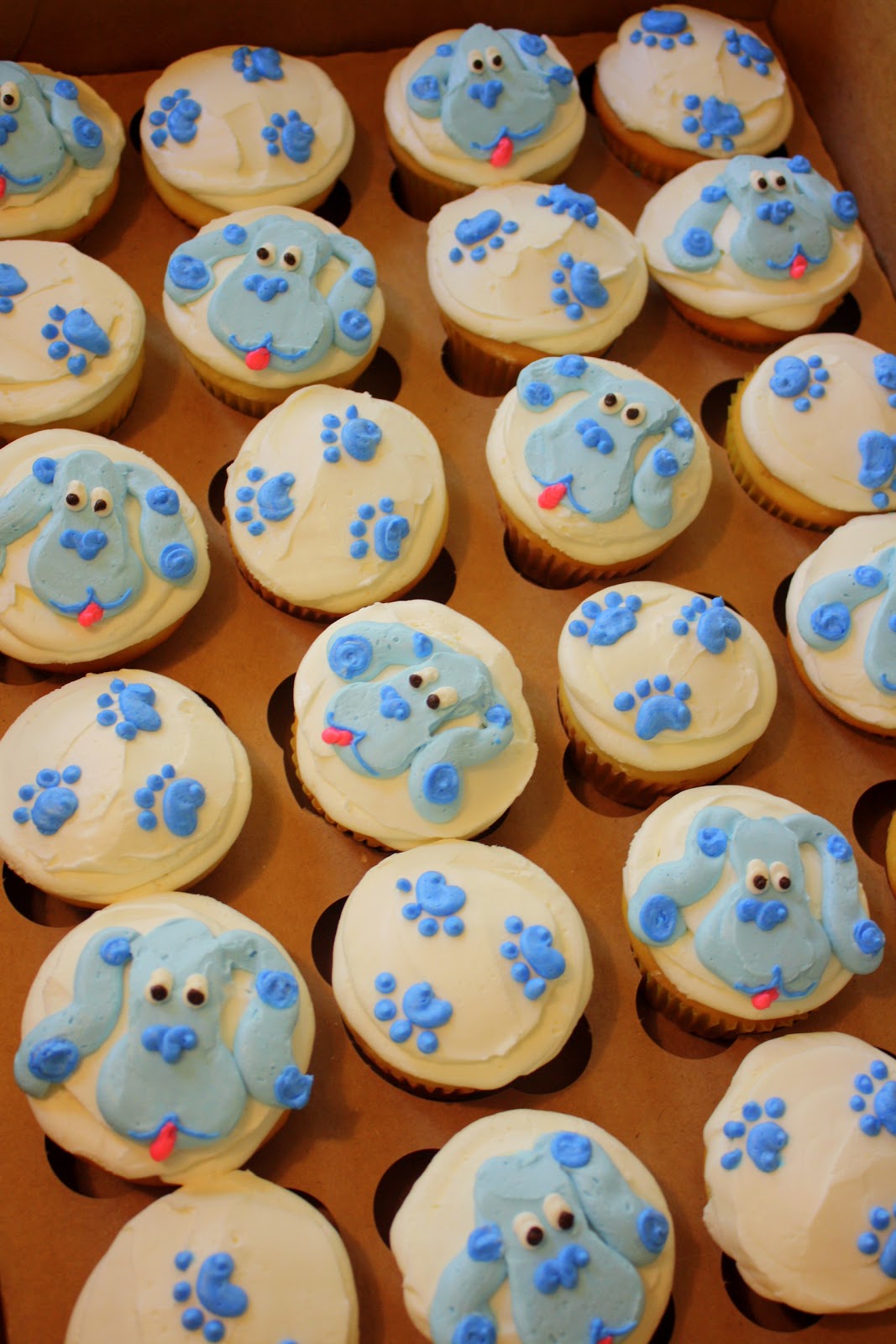Claudine: Blues Clues Cupcakes