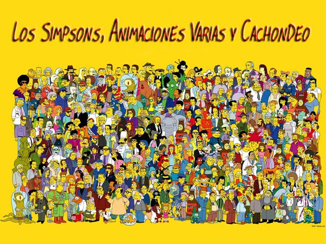 Los Simpsons, Animaciones y Cachondeo