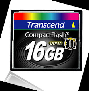 High Speed Compact Flash Memory Card from Transcend released