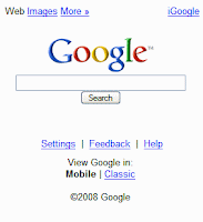 Google Search through SMS