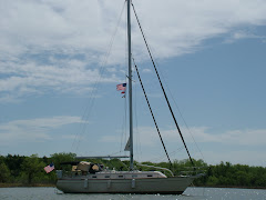 At anchor in False Paridise Cove