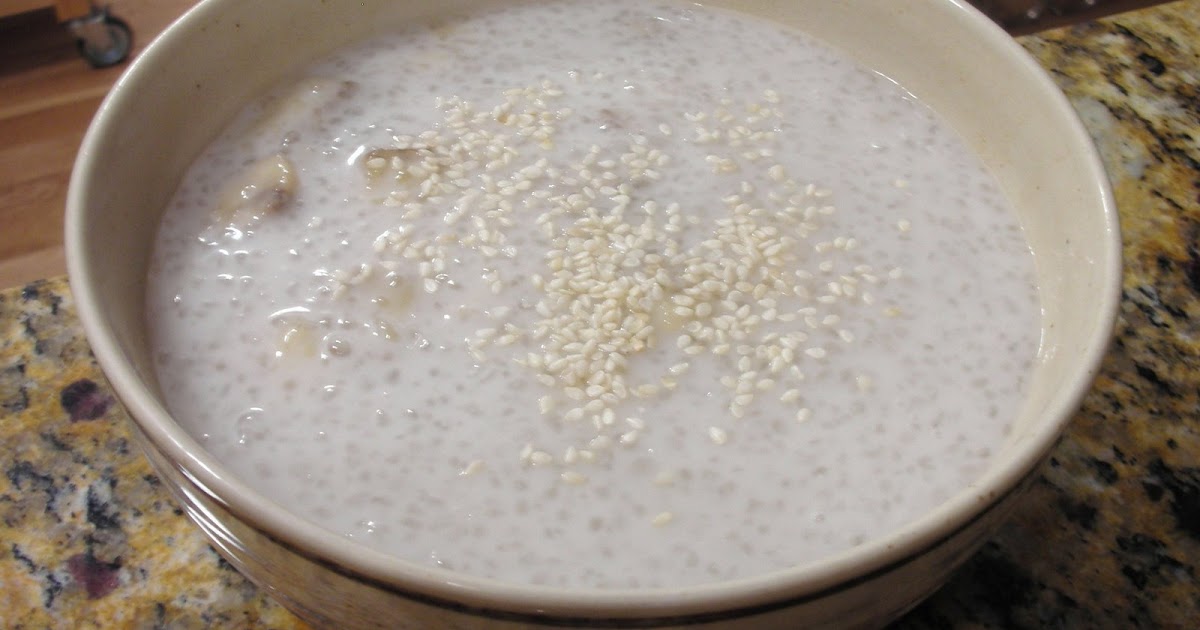 Everyday Vegan Sweet Coconut Tapioca Soup with Bananas (Che Chuoi)