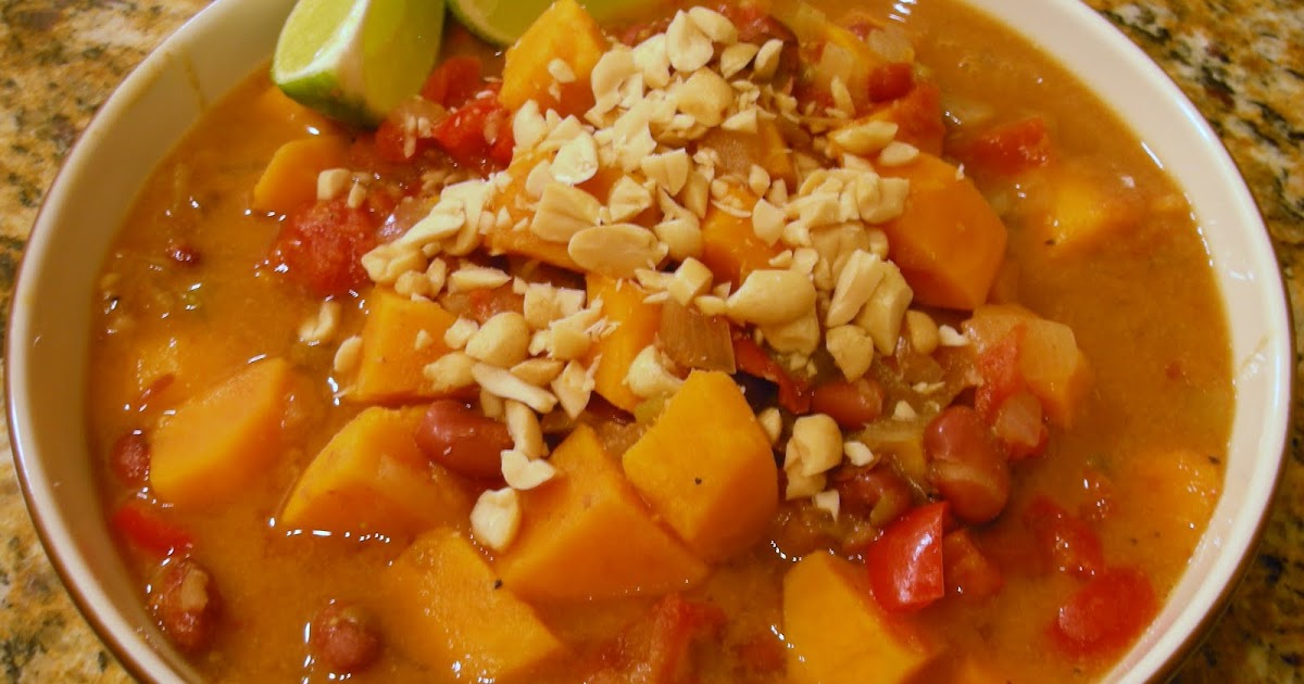 Everyday Vegan African Sweet Potato Stew with Red Beans