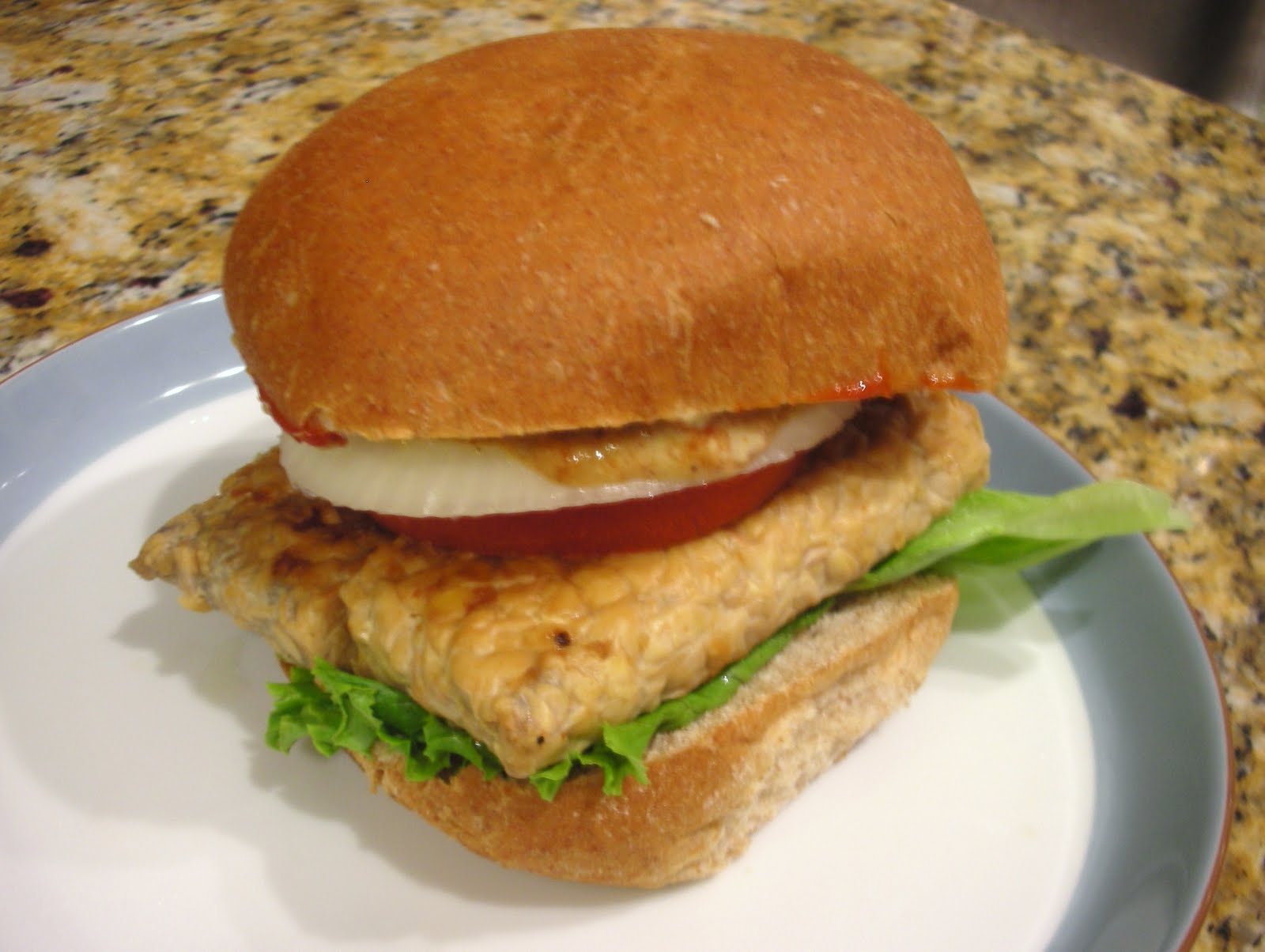 Everyday Vegan Grilled Tempeh Burgers