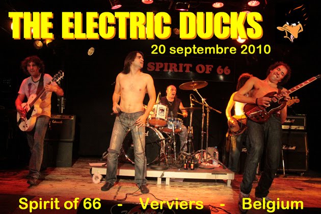 The Electric Ducks (20/09/10) au "Spirit of 66", Verviers, Belgique.