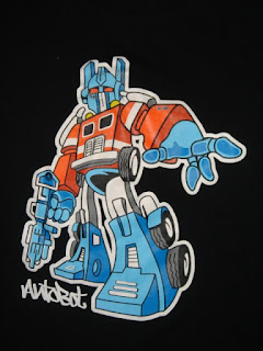 Optimus Prime In Da Hood Logo